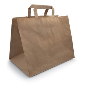 Tüte aus recyceltem Papier für Ihre Werbung